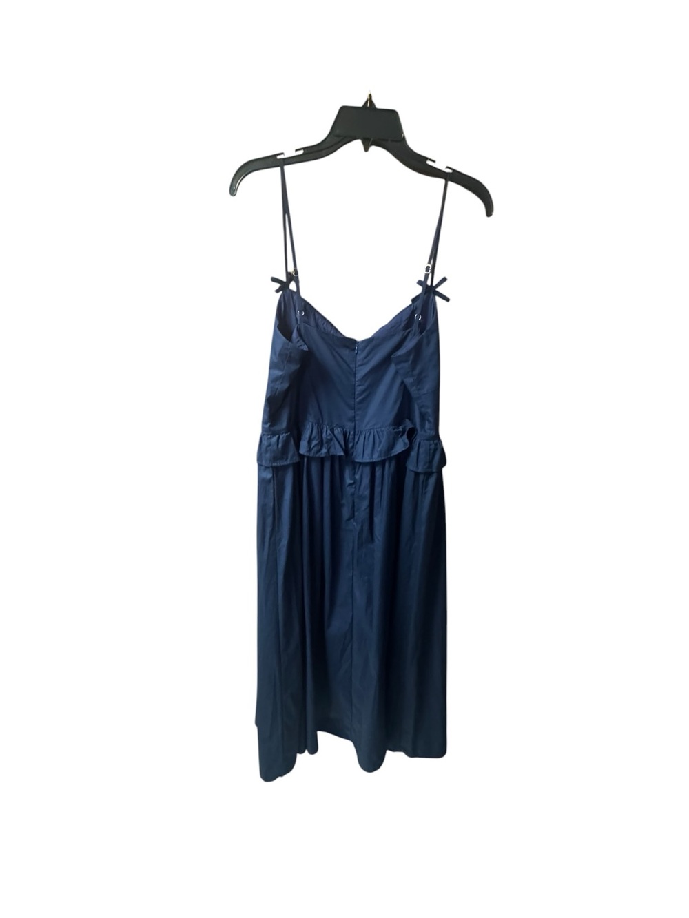 All in Favor Navy Spaghetti Strap Ruffle Dress - Picture 7 of 7